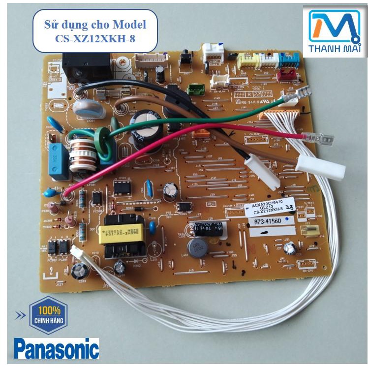 Bo mạch nguồn dàn trong Điều hòa/ Máy lạnh Panasonic MODEL CS-XZ12XKH-8