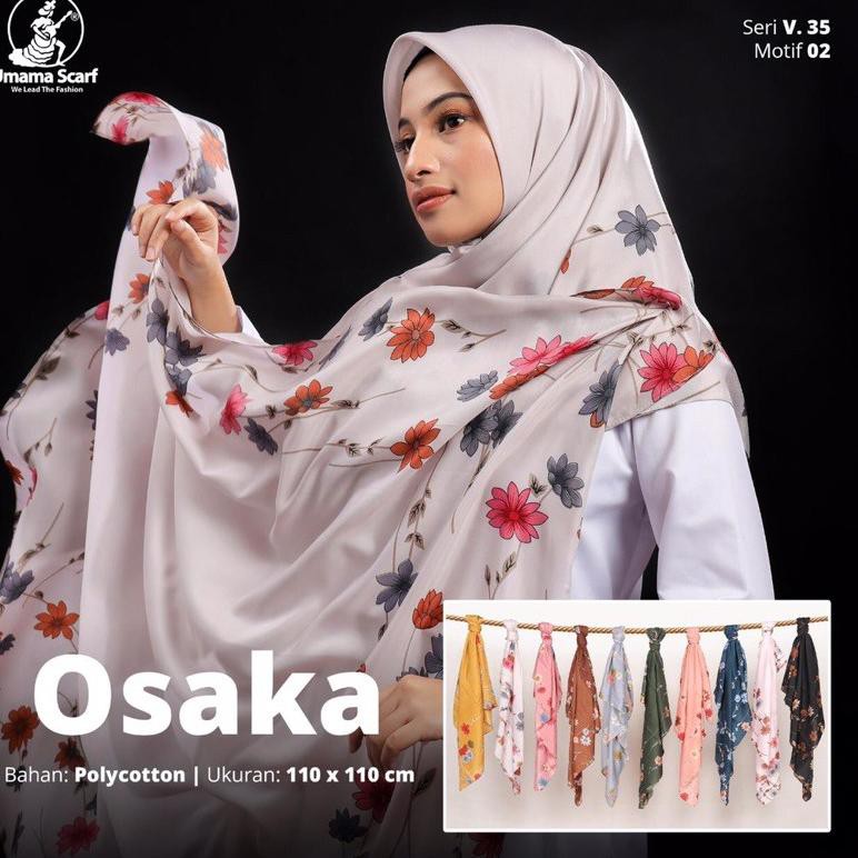 Áo Thun In Chữ Umama Voal Theo Phong Cách Hijab Umama Voal Osaka Thập Niên 80