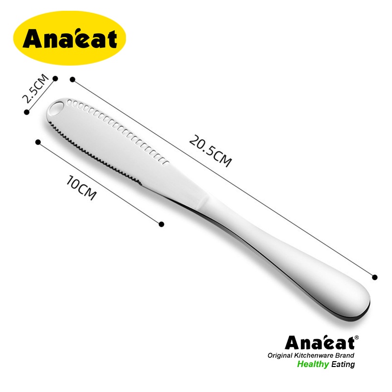 Dụng cụ phết bơ phô mai kem ANAEAT 3 trong 1 bằng thép không gỉ chất lượng cao
