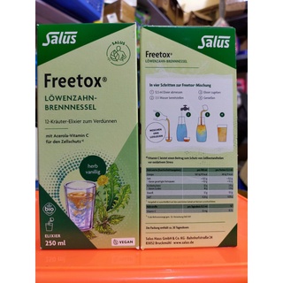 Thải độc FREETOX Lowenzahn Brennnessel 250ml