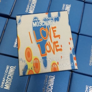 Nước hoa nữ i love love moschino mini 4,9 ml