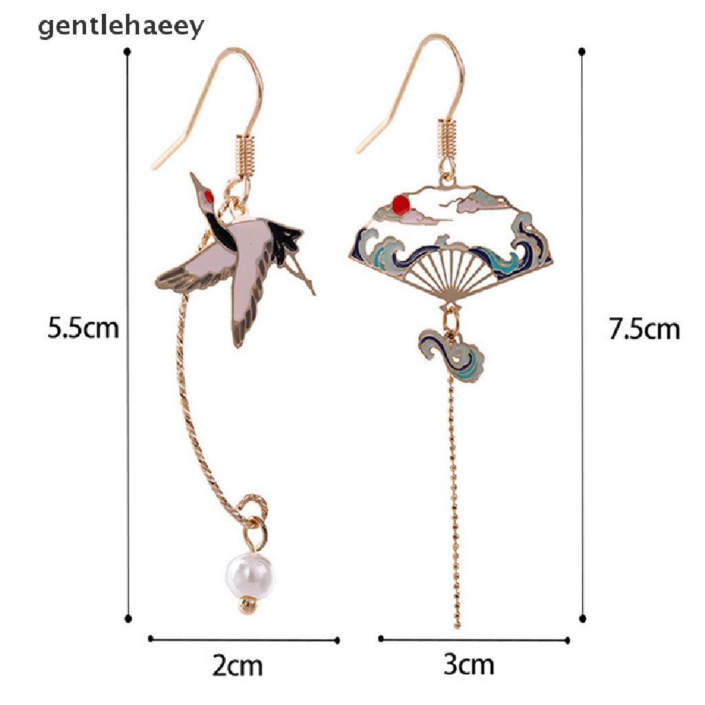 Khuyên Tai Lủng Lẳng Hình Thỏ / Mèo Không Đối Xứng Cho Nữ