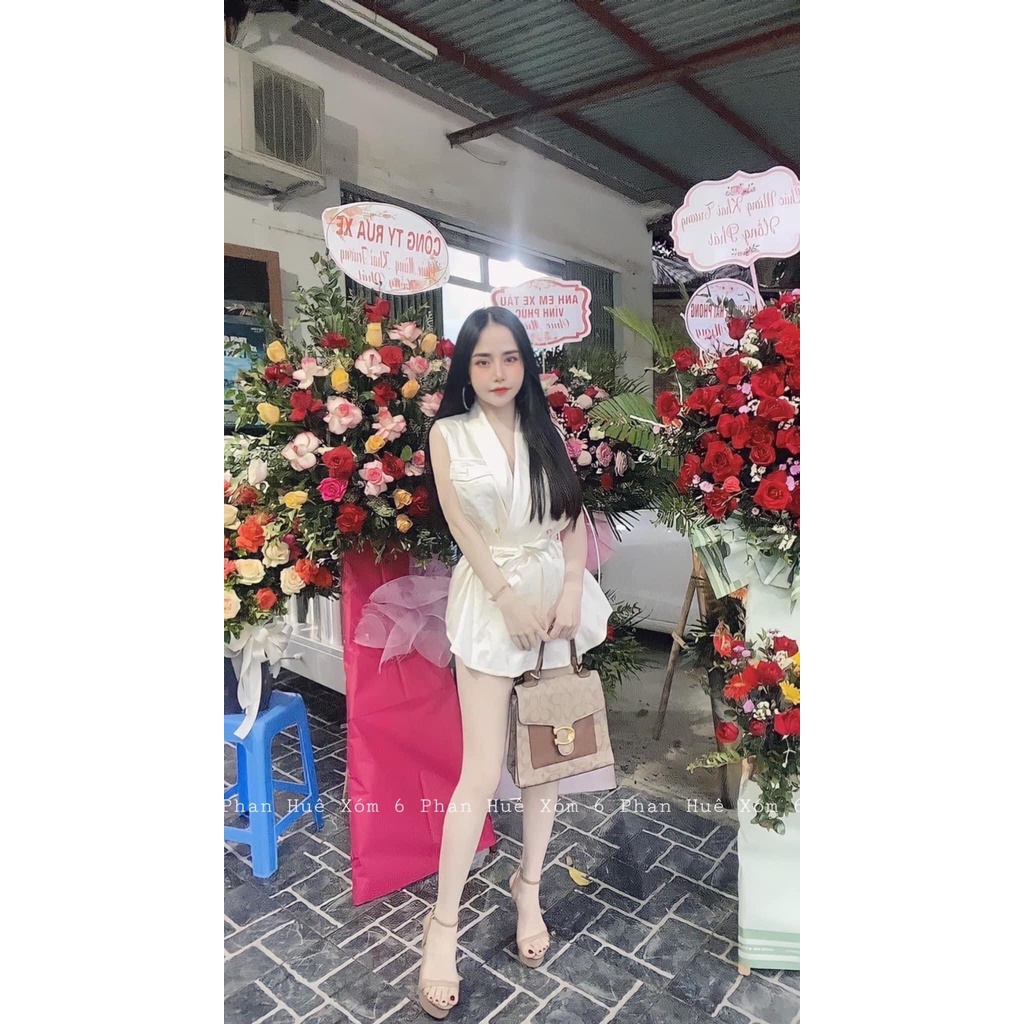 Váy Vest xinh xỉu chất lụa dày đẹp