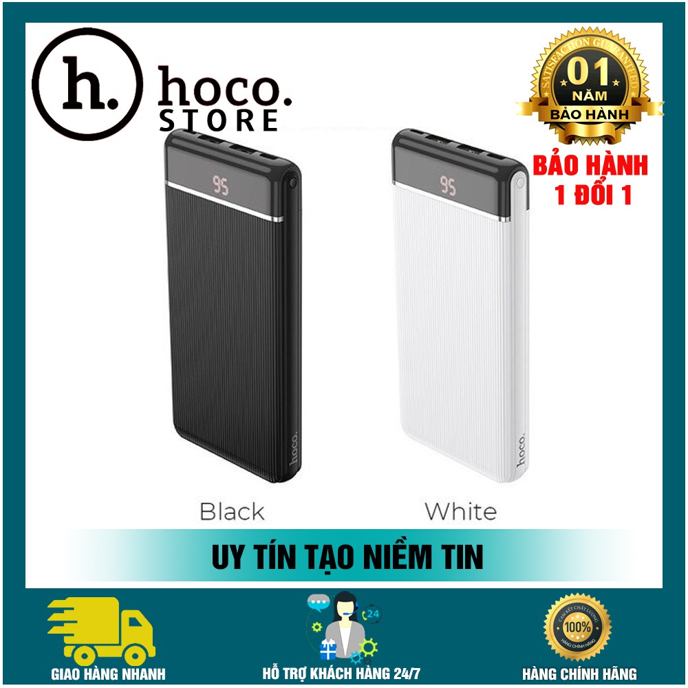 [CHÍNH HÃNG] Sạc Dự Phòng Hoco J59 Siêu Mỏng 10000mAh/20000mAh {BẢO HÀNH CHÍNH HÃNG}