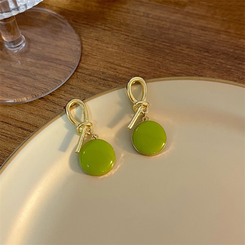 Hoa tai bạc s925 màu sắc đơn giản dễ phối đồ thời trang xuân hè cho nữ G020