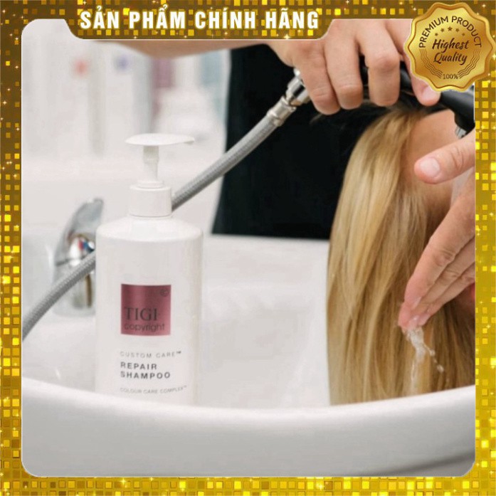 Dầu gội tigi copyright chính hãng 970ml | dầu cặp gội xả tím, xanh, đỏ, trắng phục hồi tóc nhuộm tóc hư tổn do hoá chất