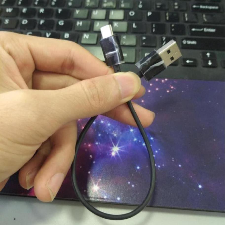 Cáp sạc nhanh samsung USB to Type C 25cm - cáp 3 đầu Type C - Lightning - Micro REMAX bọc dù