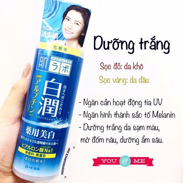 Lotion Hadalabo - hàng nội địa Nhật