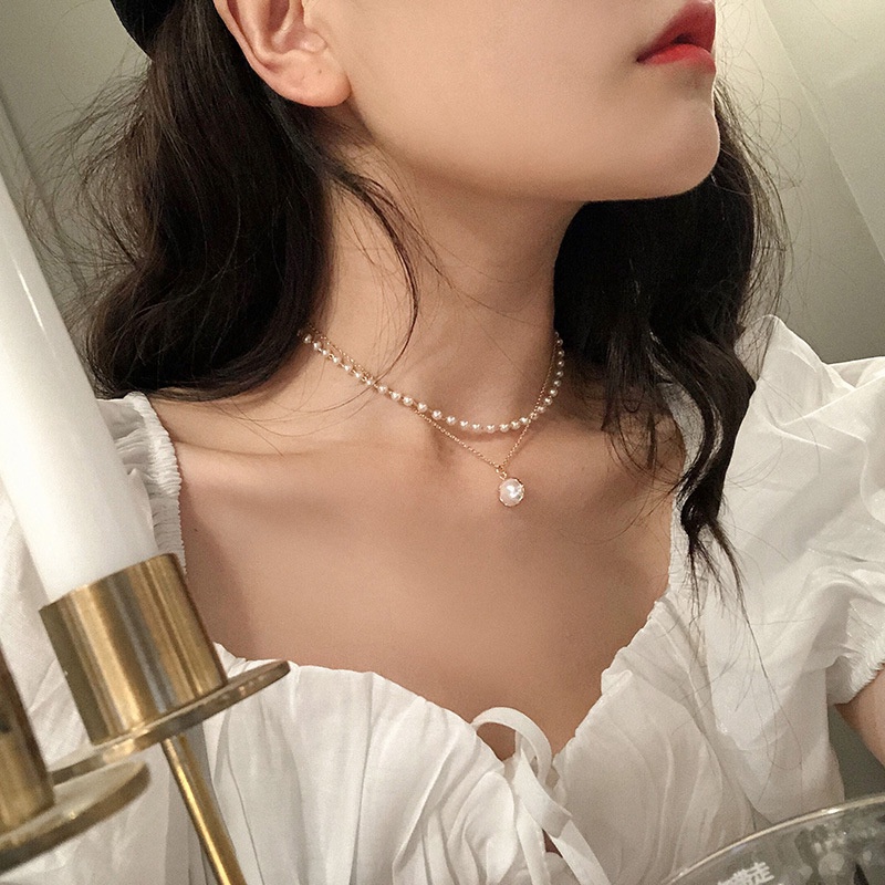 Dây Chuyền Mặt Tròn Họa Tiết Đồng Xu Phong Cách Bohemian HSU CEP