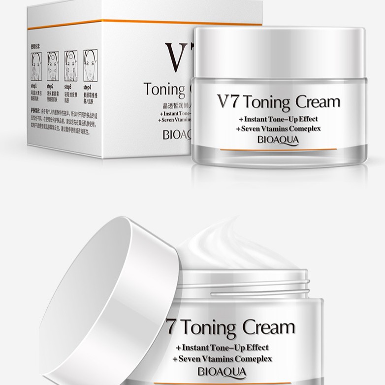 Kem dưỡng trắng da V7 Toning Light Bioaqua 50G Sena Beauty | BigBuy360 - bigbuy360.vn