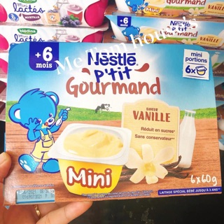Váng sữa #Nestle vị vani dành 6m+ ( Pháp)