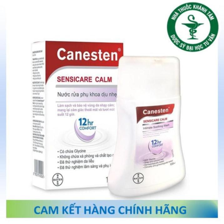 ! ! Nước Rửa Phụ Khoa Bayer Canesten 100ml