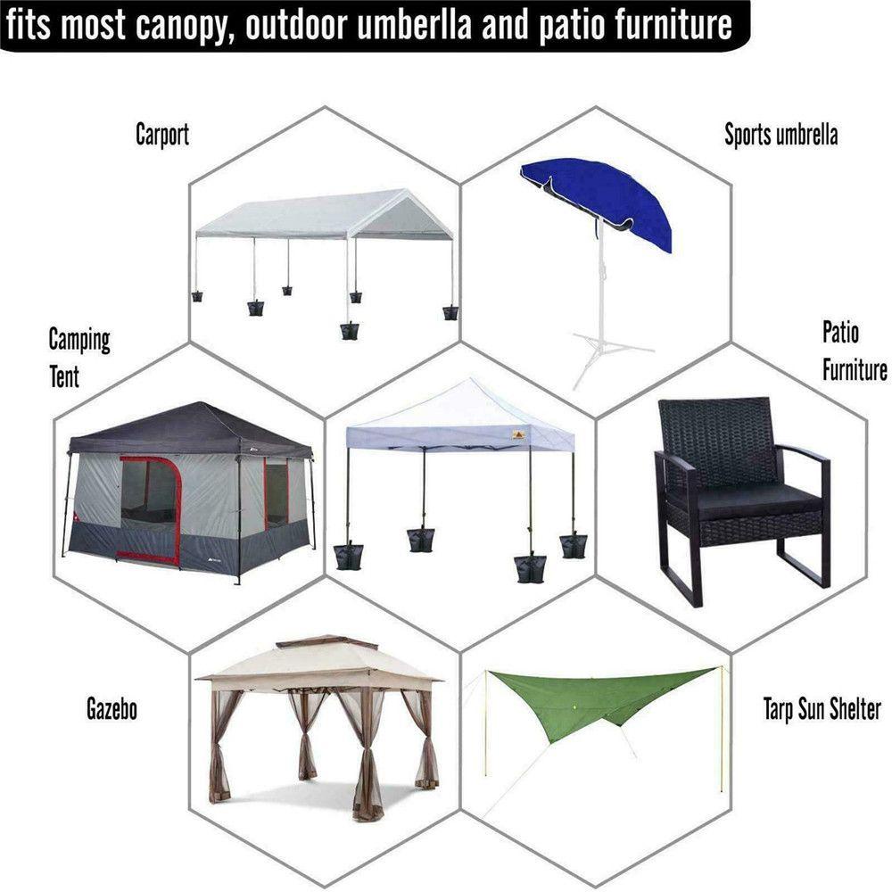Set 4 Chân Đứng Đỡ Dù Che Nắng Cho Sân Vườn Tiệc Tùng