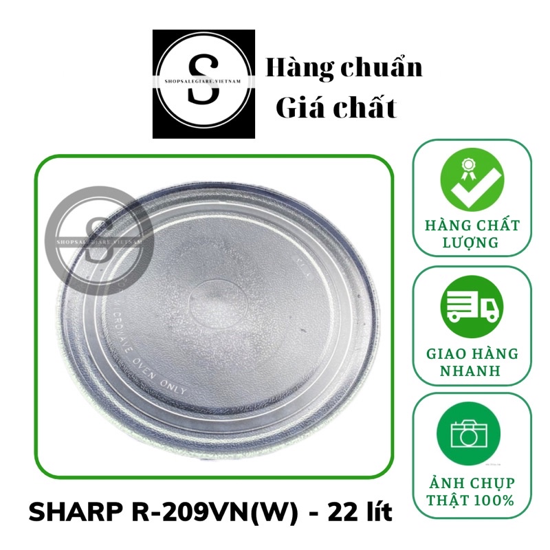 Đĩa lò vi sóng SHARP R-209VN