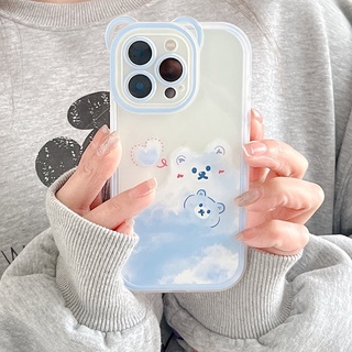 ỐP GẮN TAI GẤU SIÊU XINH ĐỦ DÒNG IPHONE 7 -> 13PROMAX