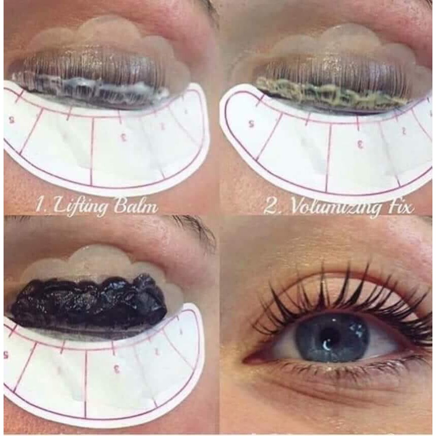 Phủ đen, Thuốc nhuộm lông mi, mày