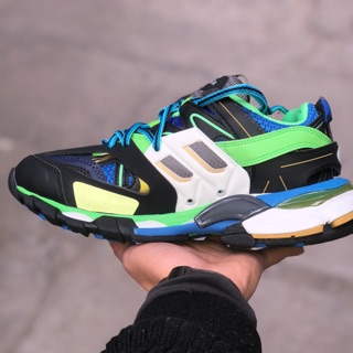 Giày track xanh đen (1:1) đủ size full phụ kiện