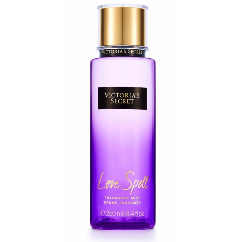 Nước hoa xịt thơm toàn thân Victoria's Secret Fragrance Mist Love Spell 250ml (Mỹ)