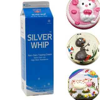 Kem Topping Silver Whip hộp 1kg- KEM TRANG TRÍ BÁNH