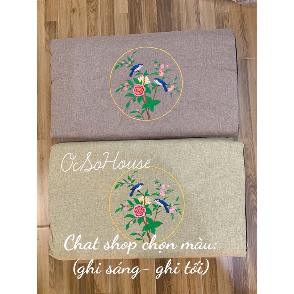 Thảm ngải cứu thêu hình mẫu mới 2022 săn SALE