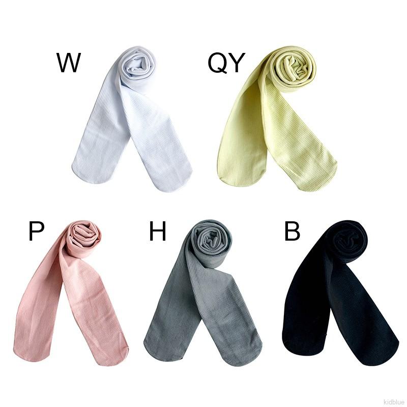 Vớ đùi nhung mỏng 1 màu thời trang Hàn Quốc cho bé gái