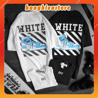 (QUÀ TẶNG 2 VỎ BỌC BẢO VỆ CĂN CƯỚC CÔNG DÂN)Áo thun nam cổ tròn Off White Áo phông nam tay ngắn không cổ chất vải cotton