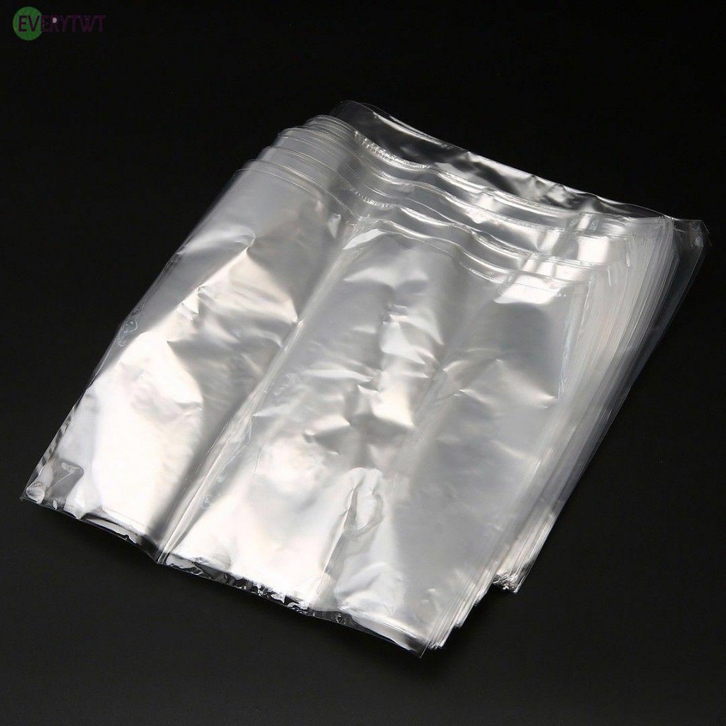POF 100pcs Shrink Wrap Bag For Heat Seal Gift Packing Sealer Film Shrinkable@New