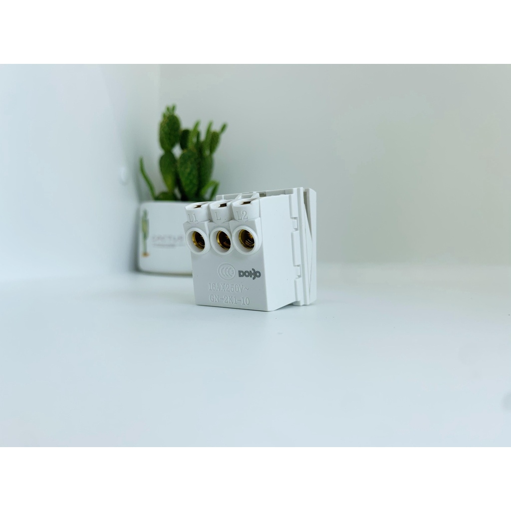 Hạt công tắc đôi 1 & 2 chiều DoBo