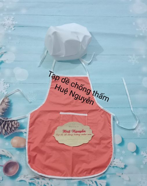 Combo bộ tạp dề chống thấm (hàng đẹp)