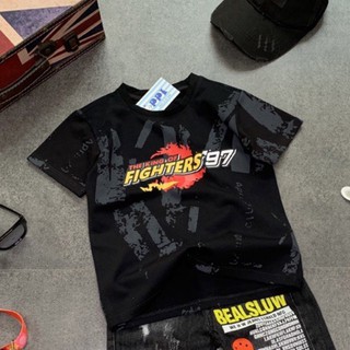 Áo thun bé trai fighters size đại 10-15