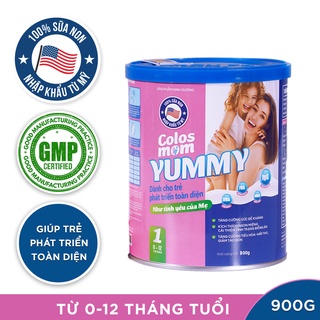 Sữa ColosMom Yummy số 1  (Hộp 900 g)