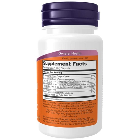 Now Foods Double Strength Policosanol 20mg - Viên uống hỗ trợ tim mạch, giảm cholesterol 90 viên