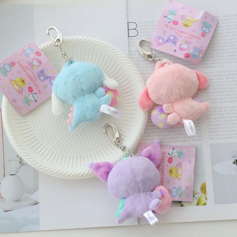 🍦 MÓC KHÓA GẤU BÔNG KHỦNG LONG MINI CINNAMOROLL KUROMI MELODY