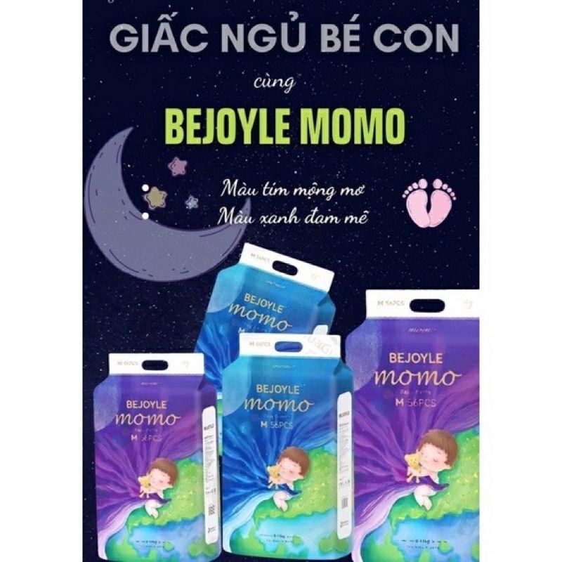 Bỉm dán/quần Bejoyle Momo S112/M96/L84/XL76/XXL72