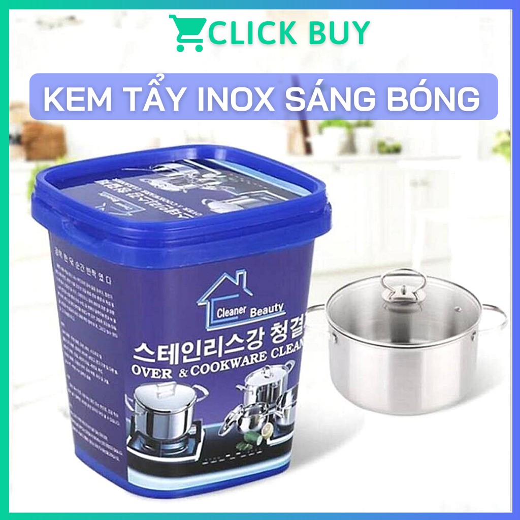  Kem Tẩy Inox Rửa Xoong Nồi Đa Năng SÁNG BÓNG Hàn Quốc