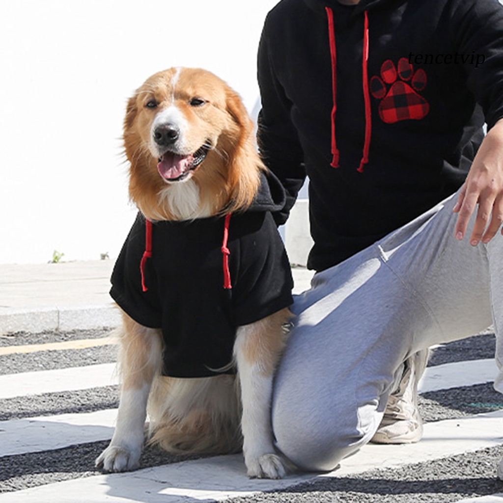 Áo hoodie họa tiết trái tim thời trang cho chó cưng