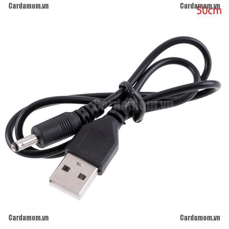 {carda} 1Pc USB A Male to DC 3.5*1.35mm Connector Charger Power Cable Cord{LJ}