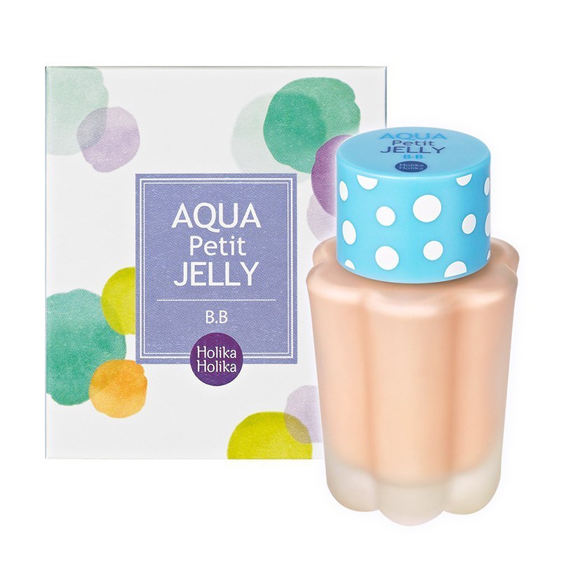 [Hàng Auth Hàn Quốc] Kem Nền Dạng Thạch Holika Aqua Petit Jelly BB Cream kiềm dầu tốt và che phủ Hàn Quốc 40ml | BigBuy360 - bigbuy360.vn
