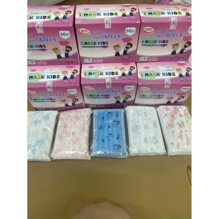 compo 5 chiếc khâu trang trẻ em, đẹp, hình nền ngộ nghĩnh