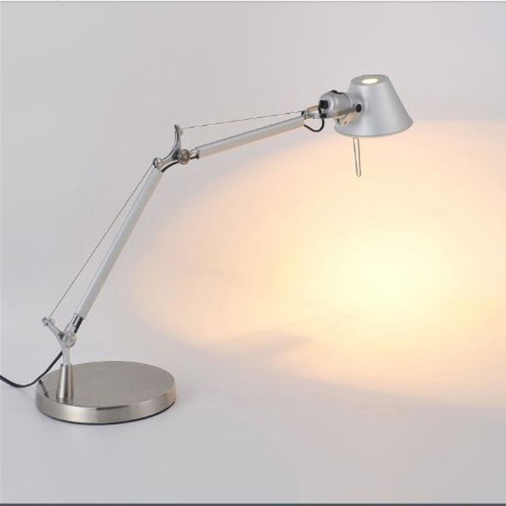 Đèn bàn làm việc cao cấp IKICHI LAMP DT02 màu bạc