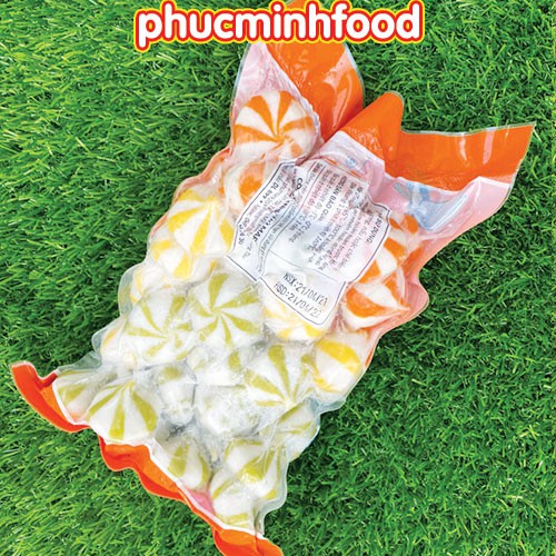 Viên Thả Lẩu Mix 3 màu  500gram dùng cho xiên que và thả lẩu