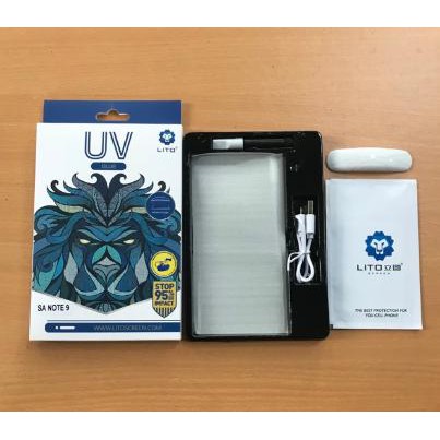 Cường lực keo UV Lito cho Galaxy S10 5G dùng được cảm biến vân tay