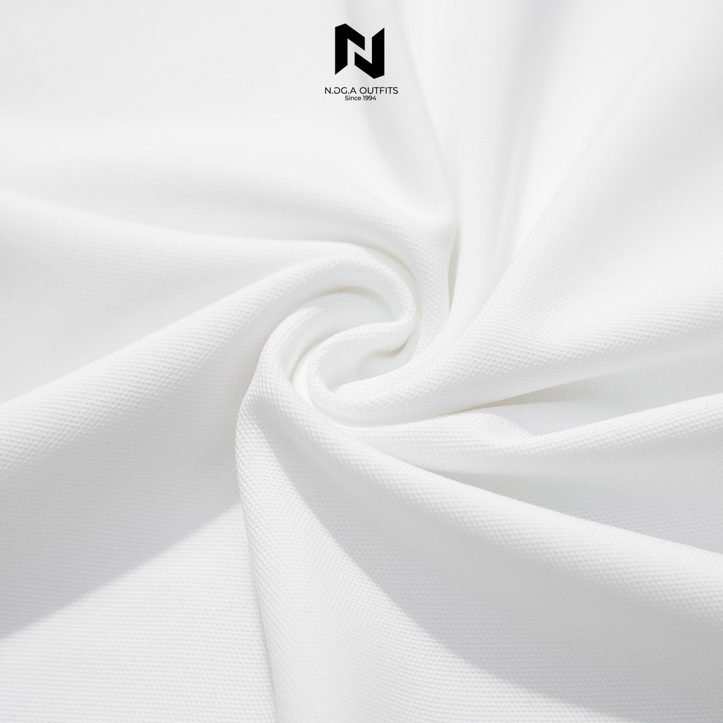 Áo Polo Nam N.GG.A phối màu trắng đen kiểu dáng lịch sự chất cotton 100% siêu thoáng mát - Đủ size