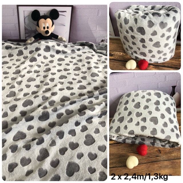 Mền lông tuyết 2mx2m4