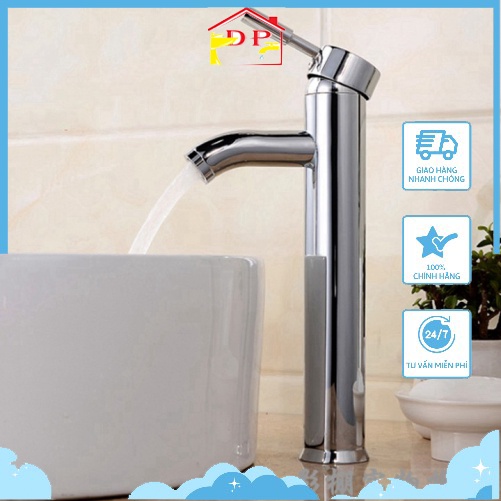 Vòi lavabo dương bàn nóng lạnh cao cấp SNL33 tặng đôi dây cấp inox Hàng GIORMANI TAIWAN bảo hành 24 tháng