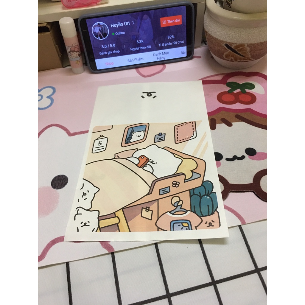 Túi Giấy Mini Đựng Quà Scrunchies Bánh Kẹo Dễ Thương Túi Kraft Gói Hàng Caro Cute Giá Rẻ Xinh