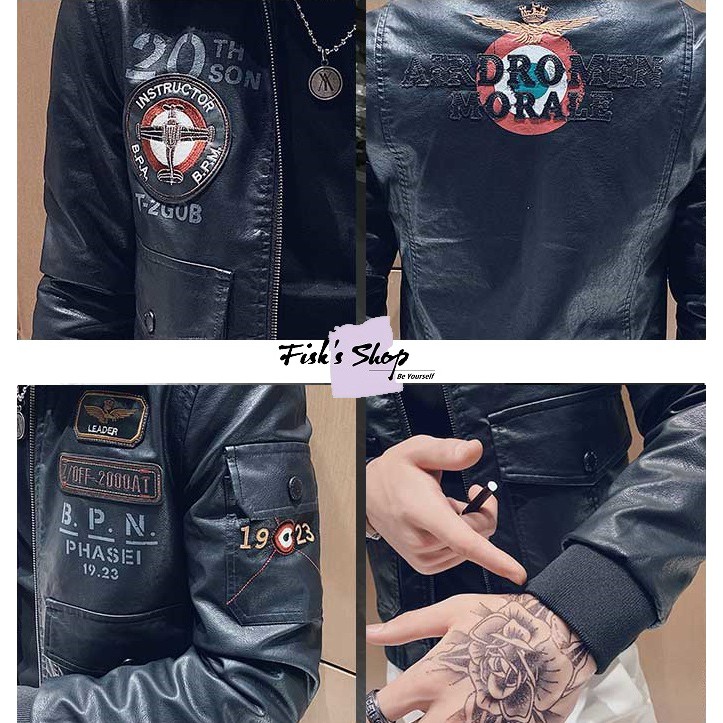 Áo khoác da 20TH SON