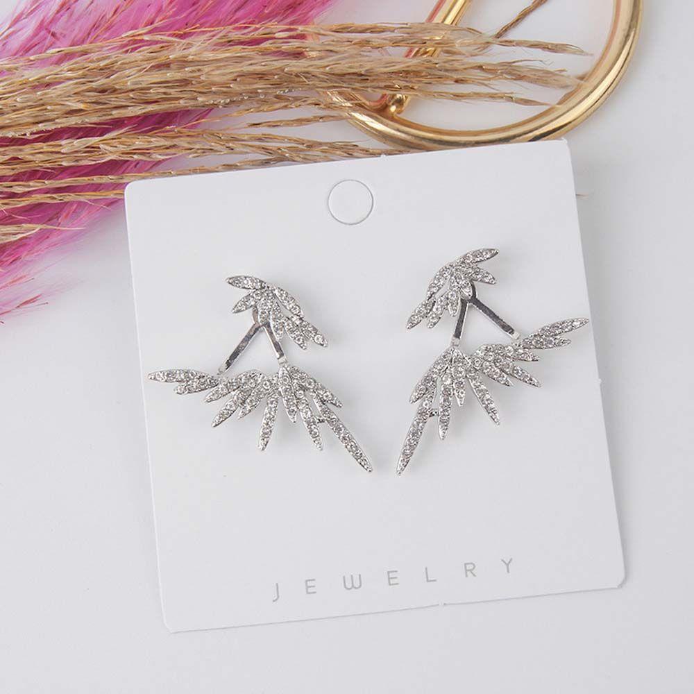 Khuyên Tai Thiết Kế Tinh Tế Thời Trang Dễ Phối Đồ Cho Bạn Gái|Bông Tai Hình Đôi Cánh Thiên Thần Thời Trang