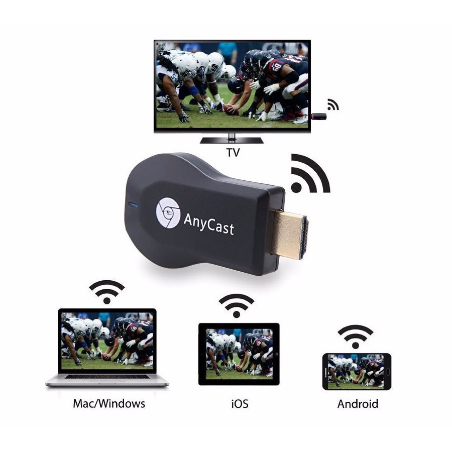 Anycast M2 Plus AM8252 Dongle Mini PC Chromecast Android Miracast Stick Ezcast C