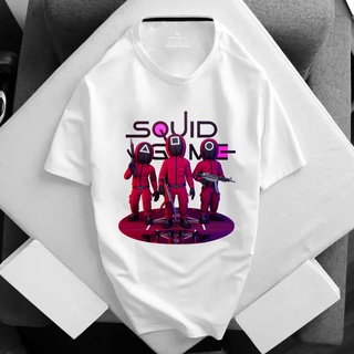 Áo thun nam in hình SQUID GAME Depstyle PT138 vải thun lạnh mặc mát, full size - bigsize